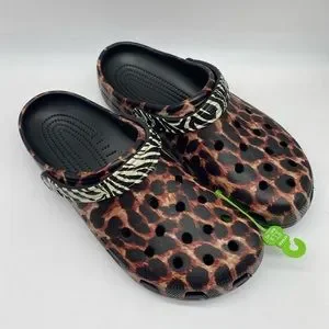 CROCS | Shoes | Crocs Unisexadult Classic Animal Print Clogs  display picture 3